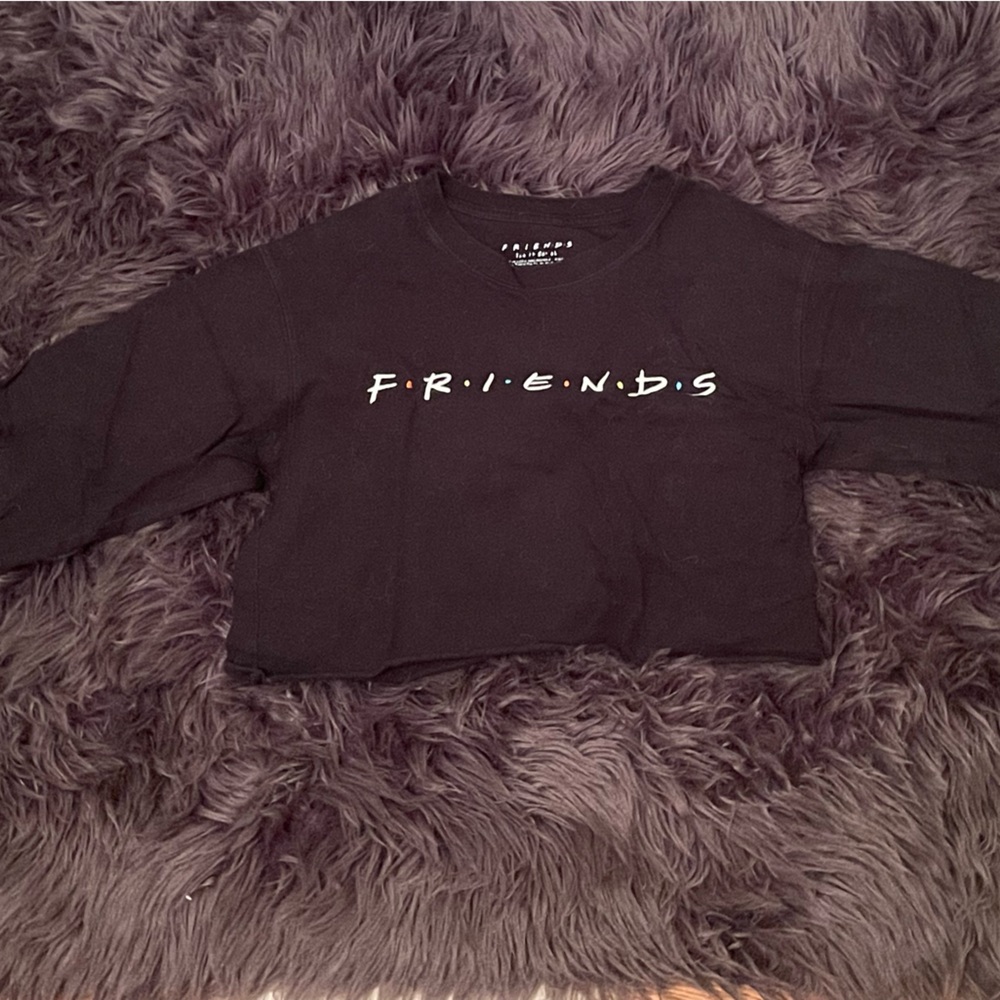 FRIENDS Black Graphic Tee